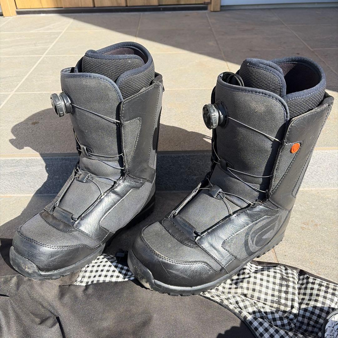 ま*え様 DEATH LABEL スノーボード ボアブーツセット　27.5cmケ