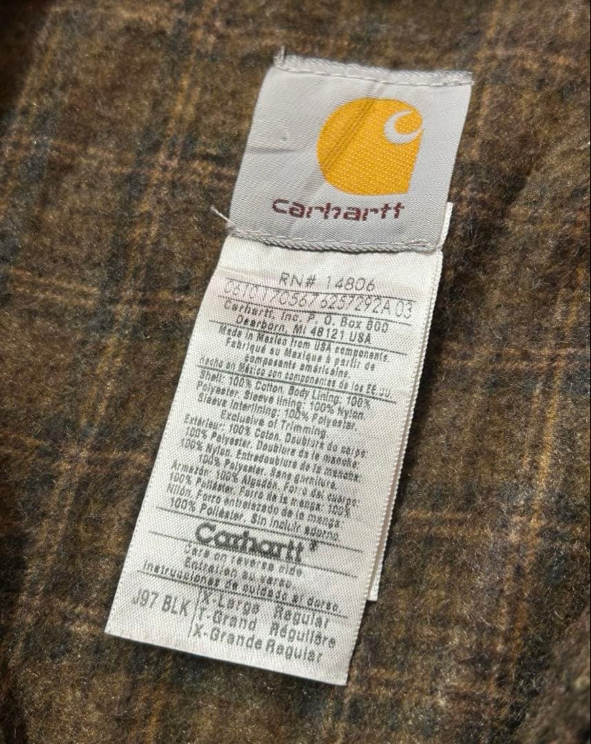 ジャケット・アウター 00's Carhartt Detroit Jacket J97BLK