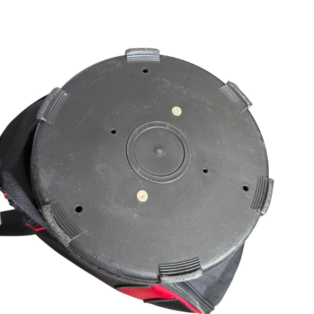 【即日発送】TaylorMade キャディバッグ 5分割 赤黒 ゴルフ 2238