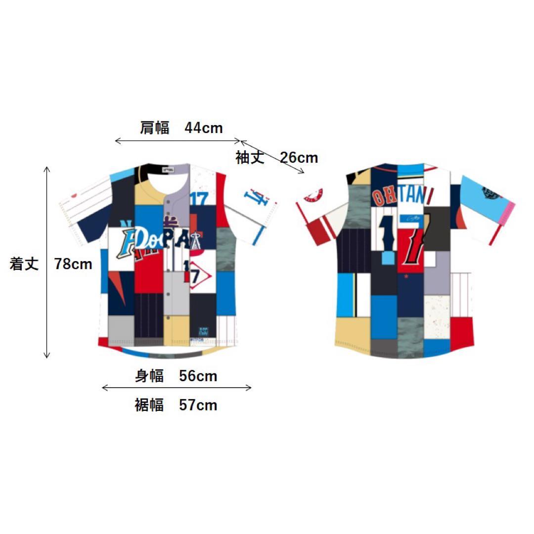 ふ*読様 非売品 大谷翔平 サインプリント歴代ミックスユニフォーム　ドジャース