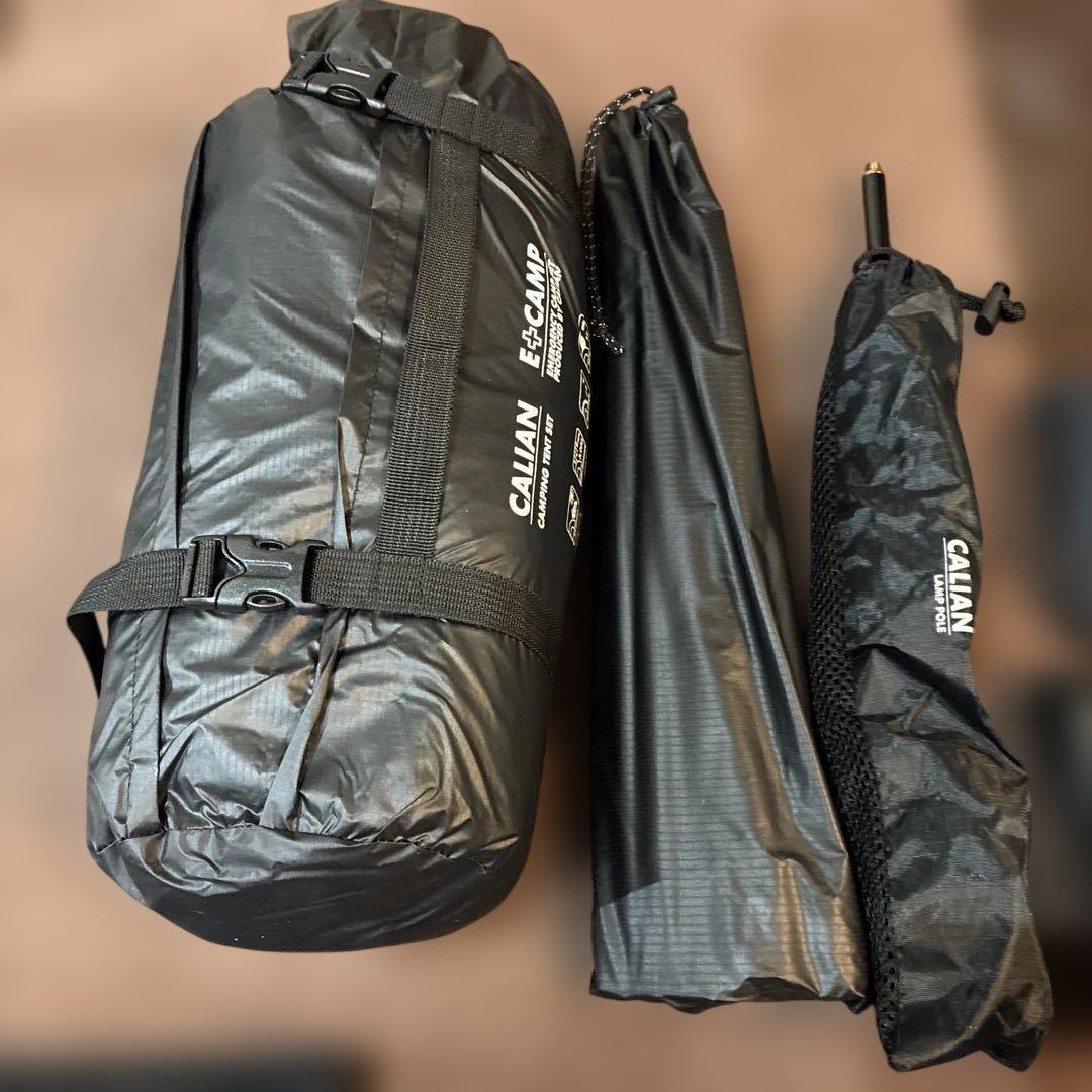 ソロキャンプチセット　テント他　説明確認下さい。