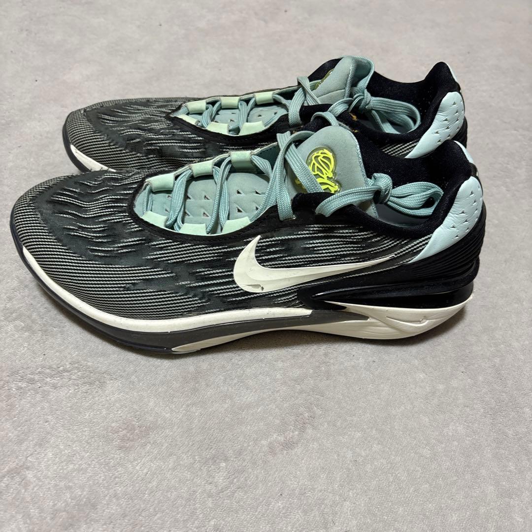 Nike バスケットボールシューズ GTカット2 ブラック/ミント