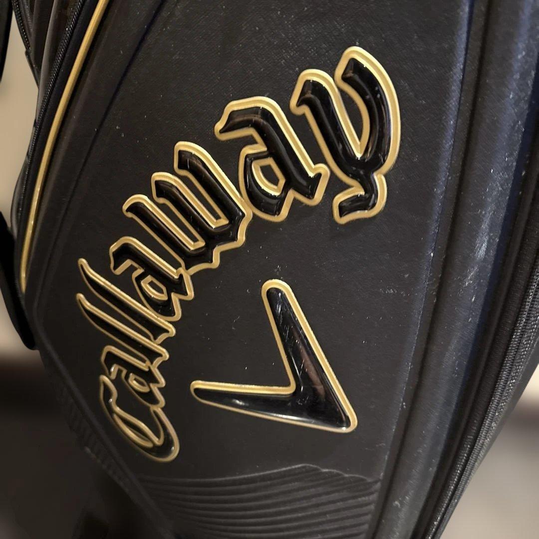 Callaway ゴルフキャディバッグ 黒/黄色