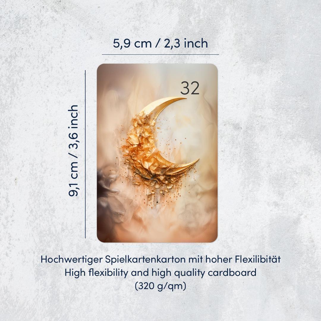 新入荷✨ドイツの美麗デッキ✨入手困難品✨インクアート×チュールの優美なルノルマン