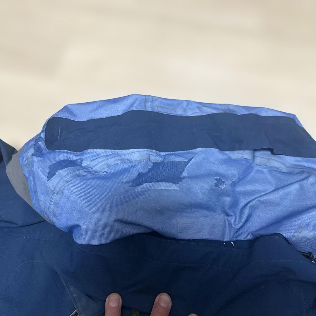 Patagonia フィッシングジャケット ネイビー　s トラウト　パタゴニア