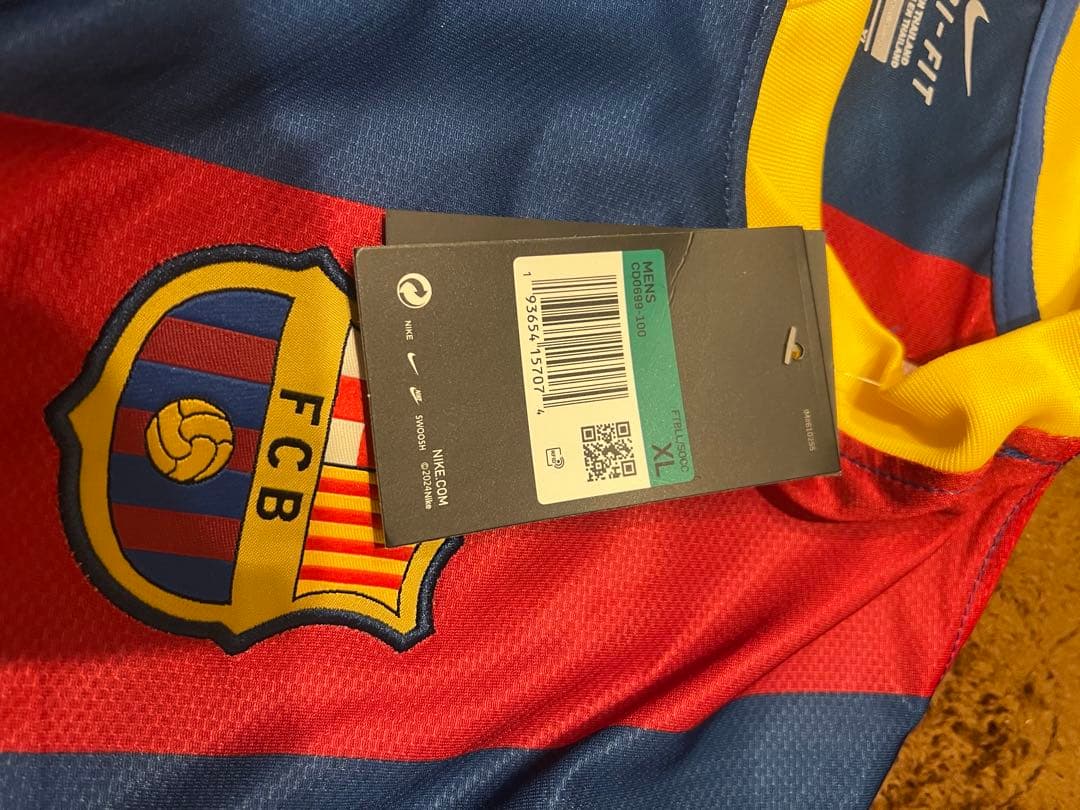新品　タグ付　Barcelona PUYOL バルセロナ　プジョル　ユニフォーム
