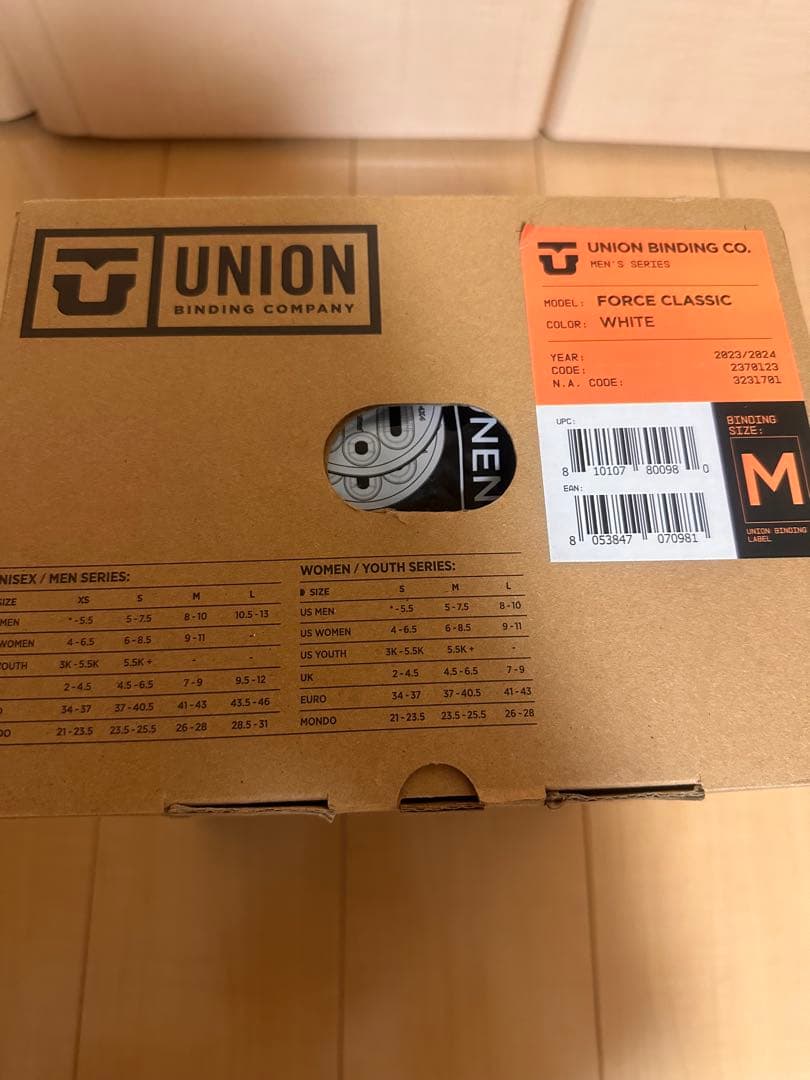 UNION FORCE CASSIC Mサイズ