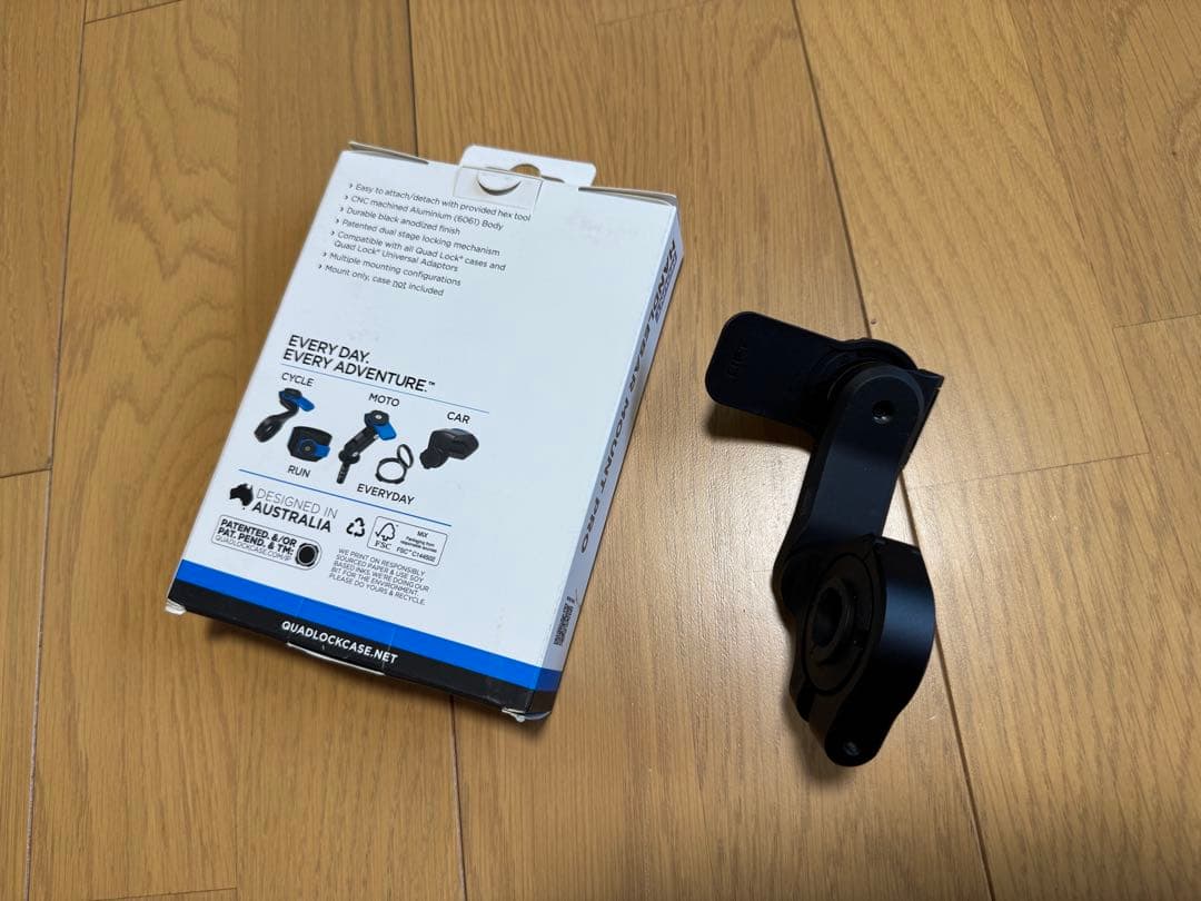 美品! QUAD LOCK HANDLEBAR MOUNT PRO