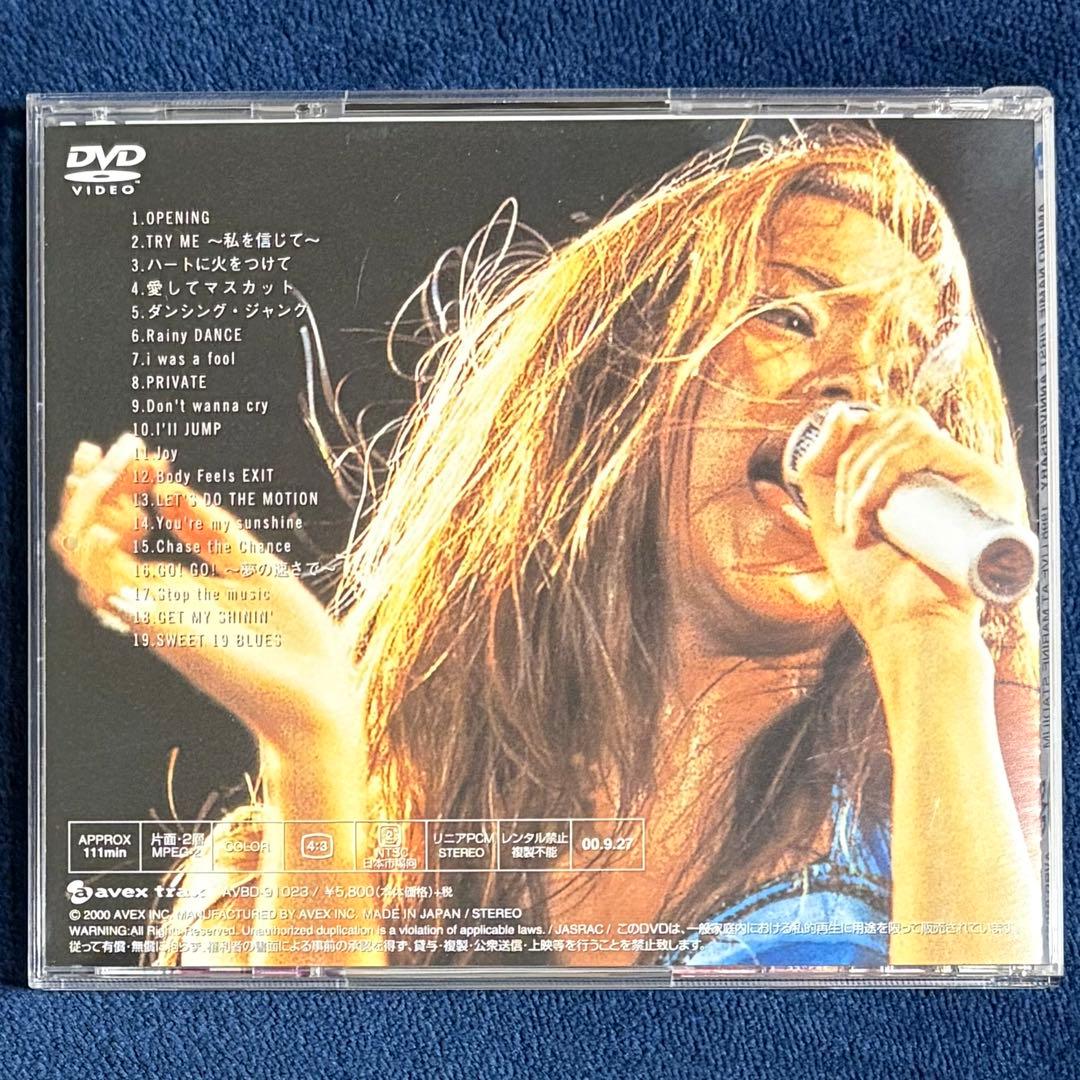 【美品】安室奈美恵 DVD3枚セット(1996.1997.2000)