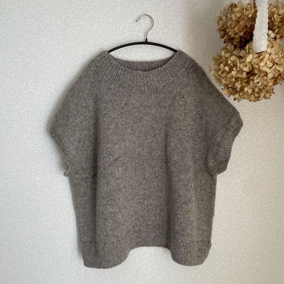 かぐれ＊ペルーワイドニットベスト