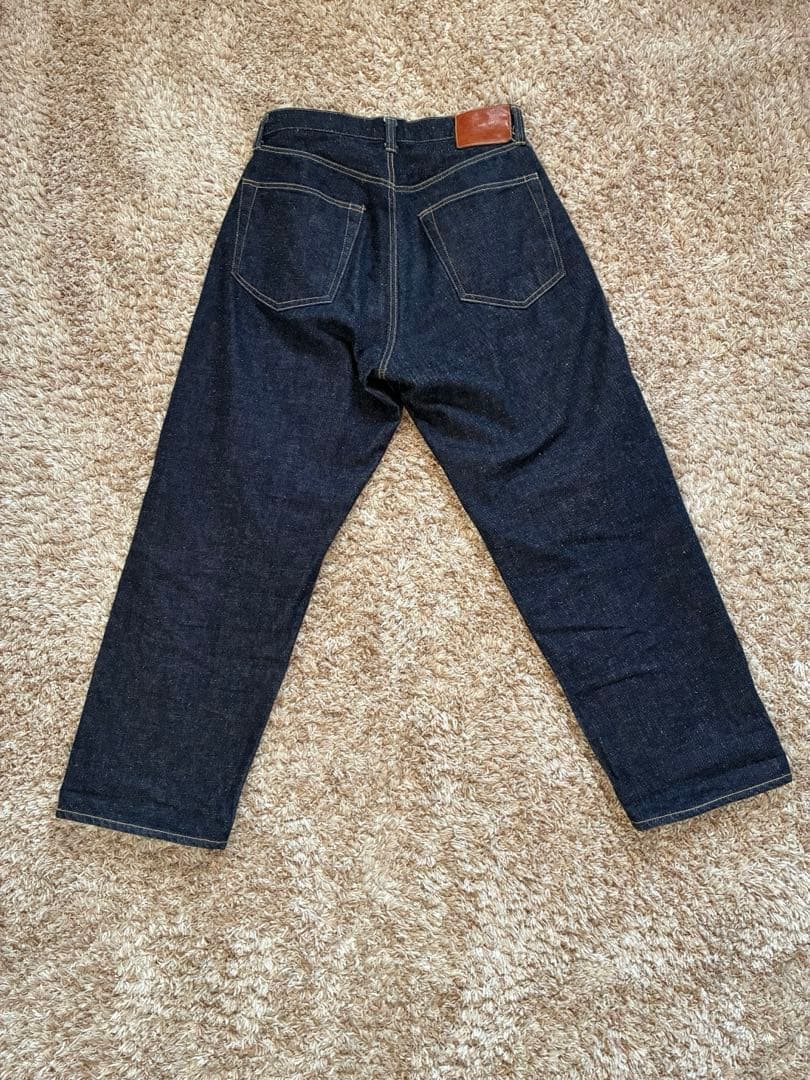 週末限定値下げ　GOLD DENIM 5POCKET WIDE PANTS