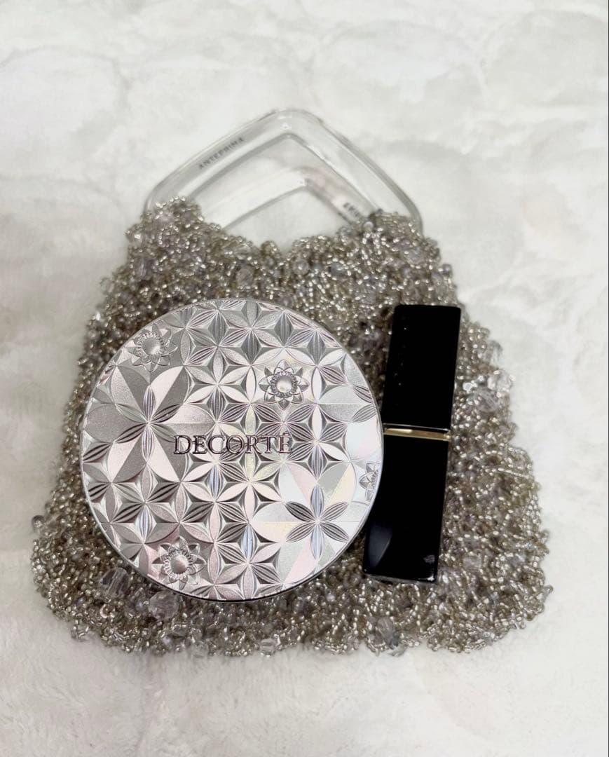 ANTERIMA シルバー パーティーバッグ アクセサリー付