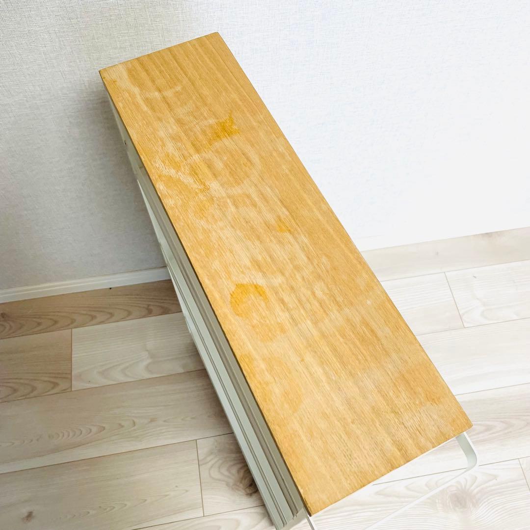 山崎実業 tower スリムワゴン 収納ラック 白 取手付き キッチン 台所