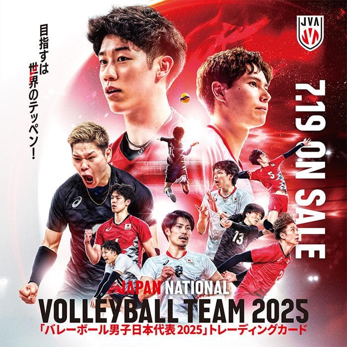 龍神NIPPON バレーボール男子日本代表2025 トレーディングカード BOX
