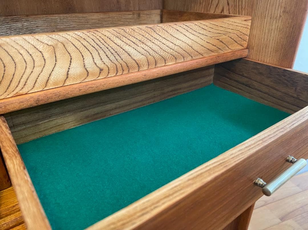 おりつ　50s ジャパンヴィンテージ 食器棚 カップボード 仕上済