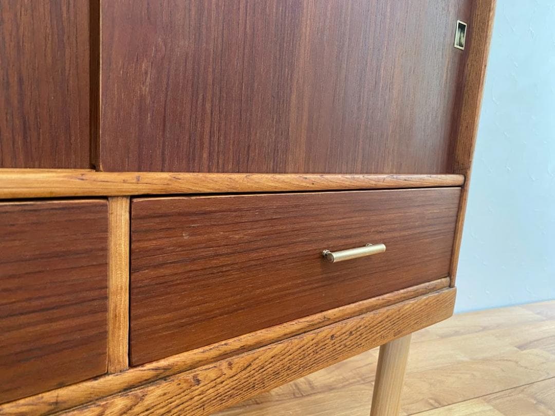 おりつ　50s ジャパンヴィンテージ 食器棚 カップボード 仕上済