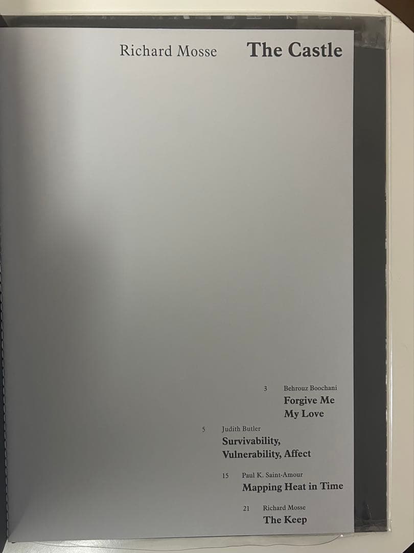 Richard Mosseリチャード・モス, ザ・￼キャッスル