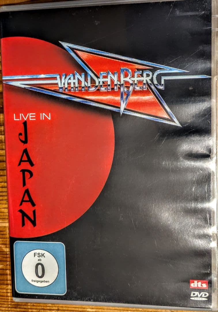 希少！ヴァンデンバーグスコアCD2枚.DVD LIVE IN JAPAN1984