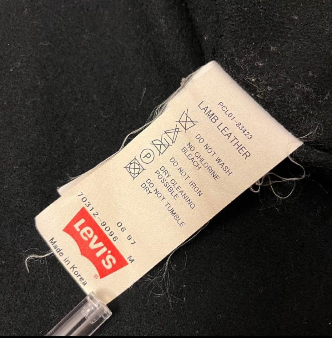 ジャケット・アウター 90s Levi's T back Lamb Leather Jacket