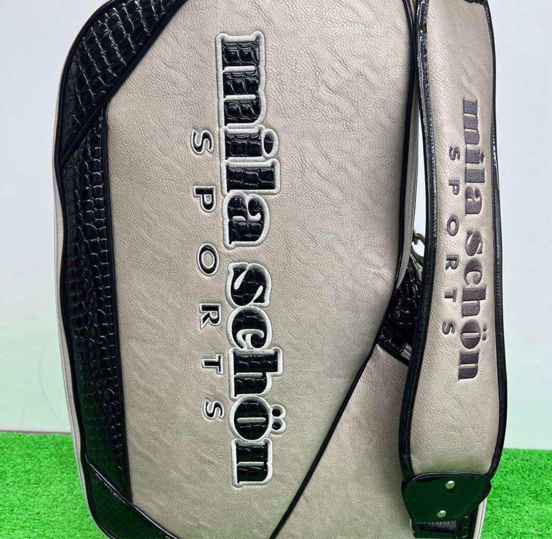 mila schon ミラショーン　キャディバッグ　ゴルフバック　9インチ　中古