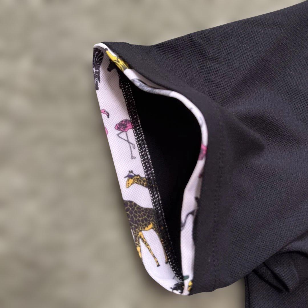 23 区ゴルフ ポロシャツ 黒