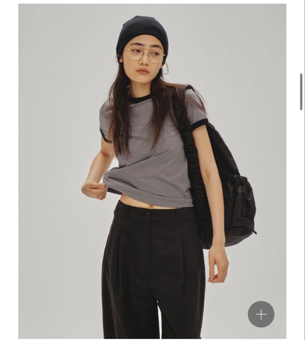 TODAYFUL summer knit beanie BLACK 黒