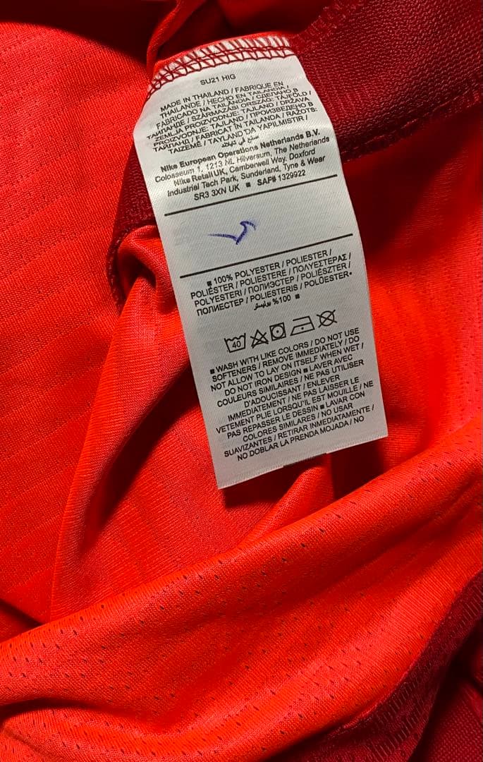 21/22 CL仕様 リバプール サラー ユニフォーム (H)