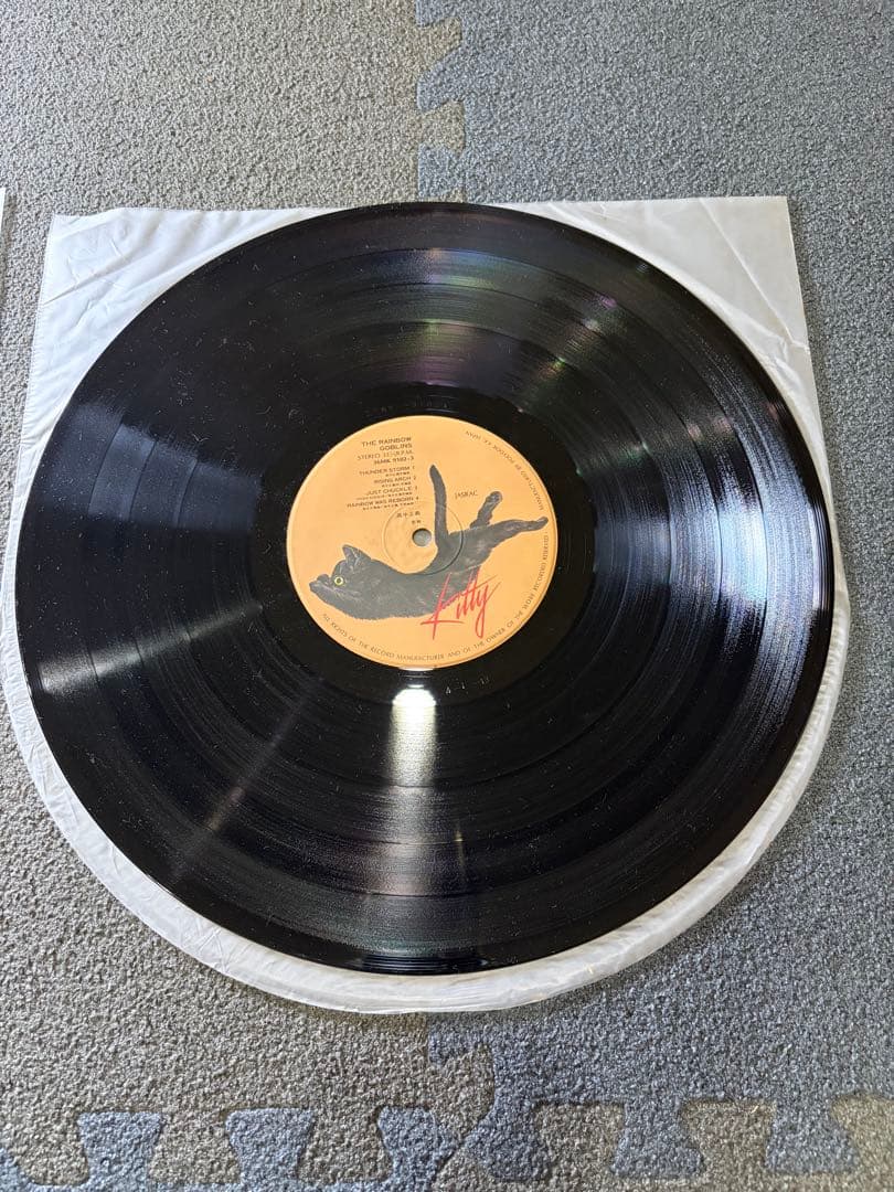 帯付 高中正義 虹伝説 THE RAINBOW GOBLINS 2LP 見開き