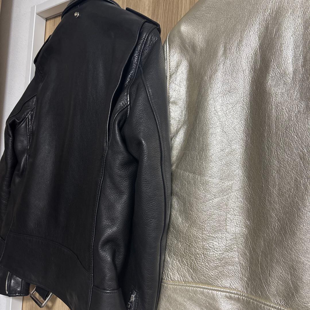 Schott ワンスターゴールドダブルライダースジャケット 40