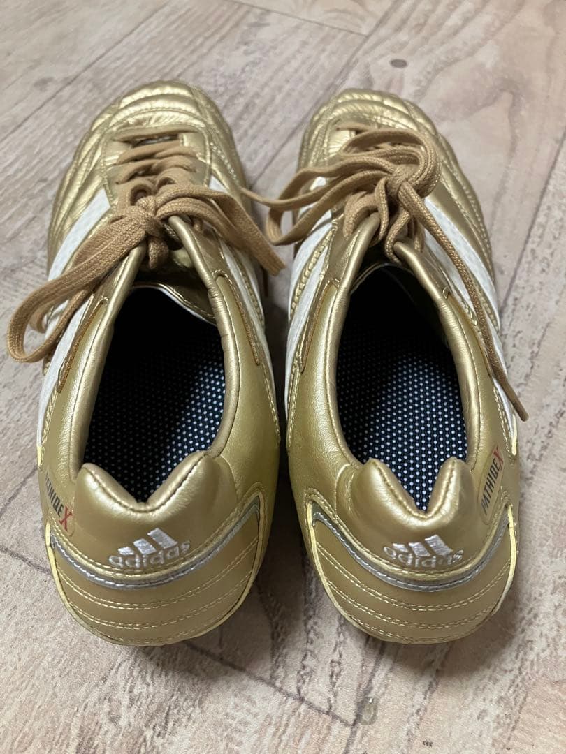 中田英寿氏着用モデル！ adidas パティークX ゴールド