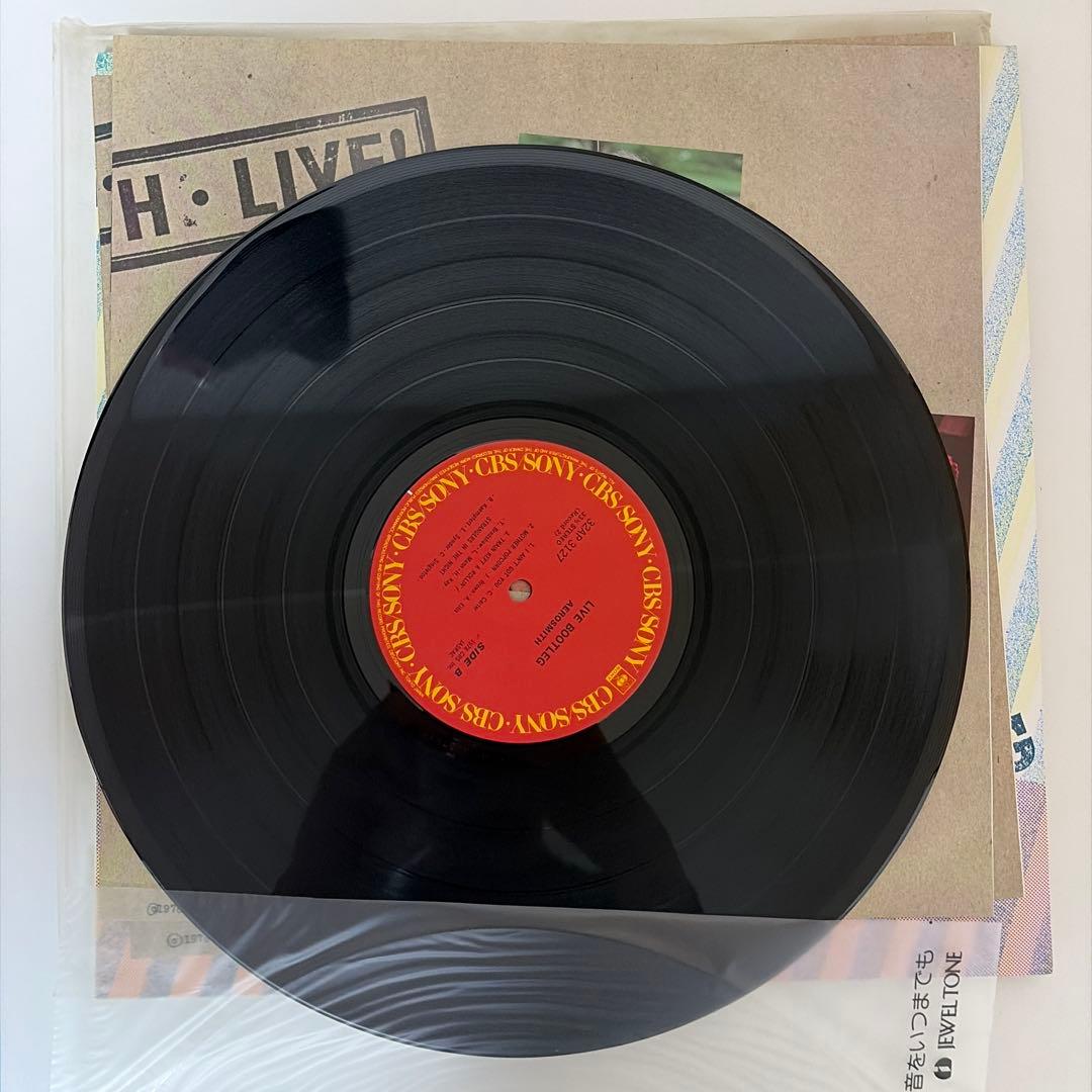 帯付レコード2枚セットROCKS / LIVE BOOTLEGエアロスミス LP