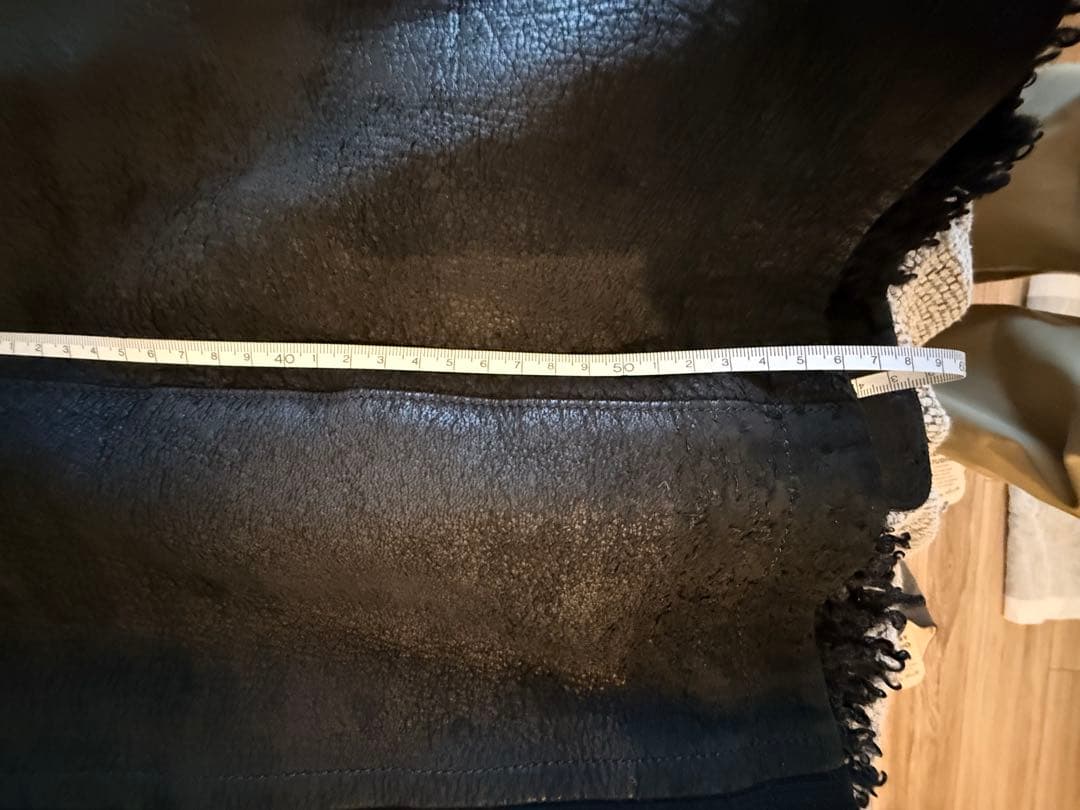 l*x様 FAGASSENT レザーコンビジャンパー