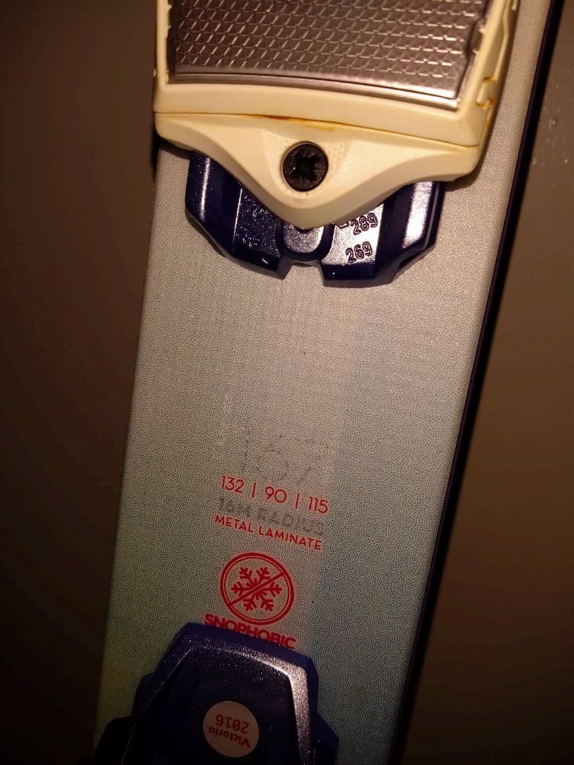 K2 167 cm SUPER BRIGHT スキー板MARKERビンディング