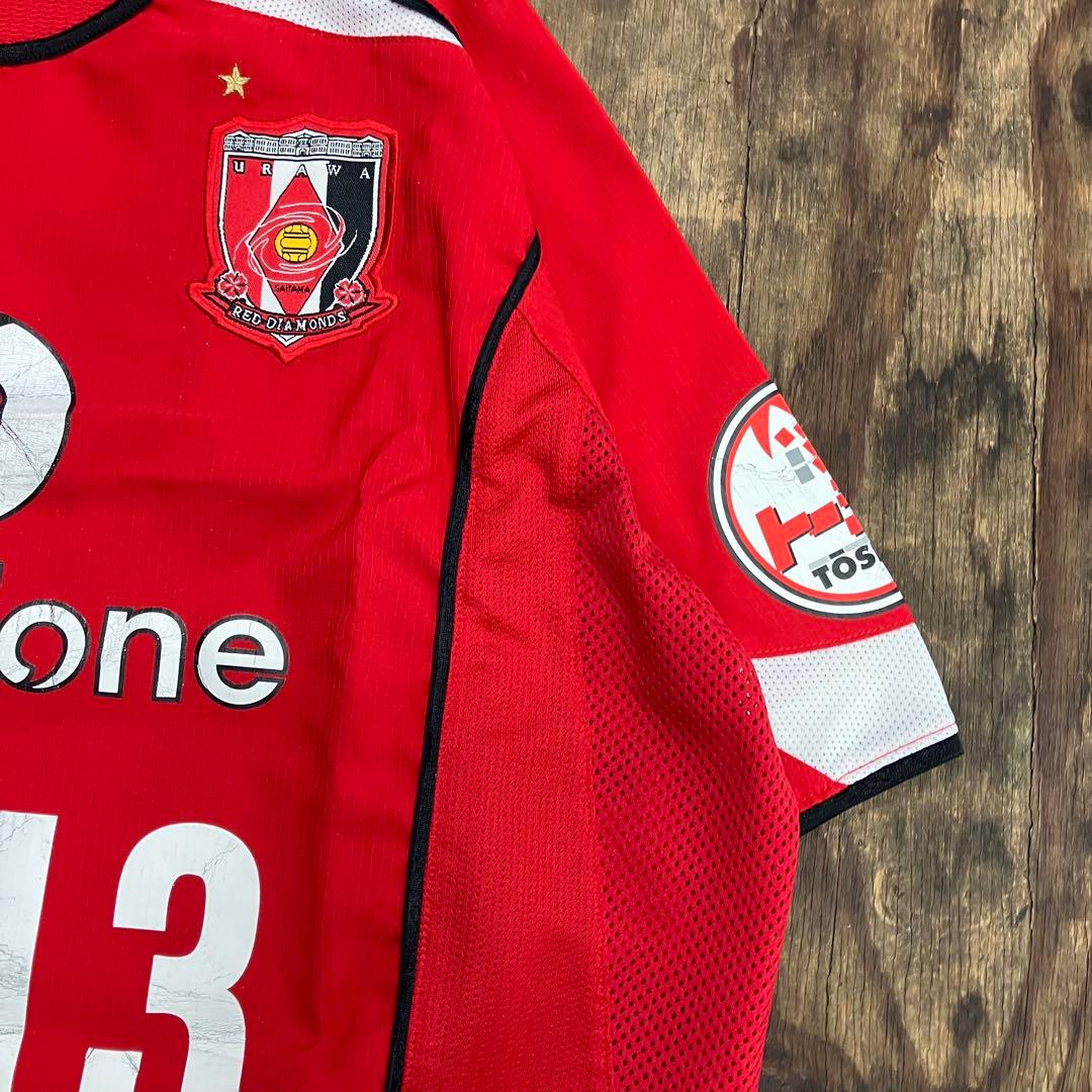 NIKE 浦和レッズ ゲームシャツ レッド 2005 ユニフォーム 鈴木啓太