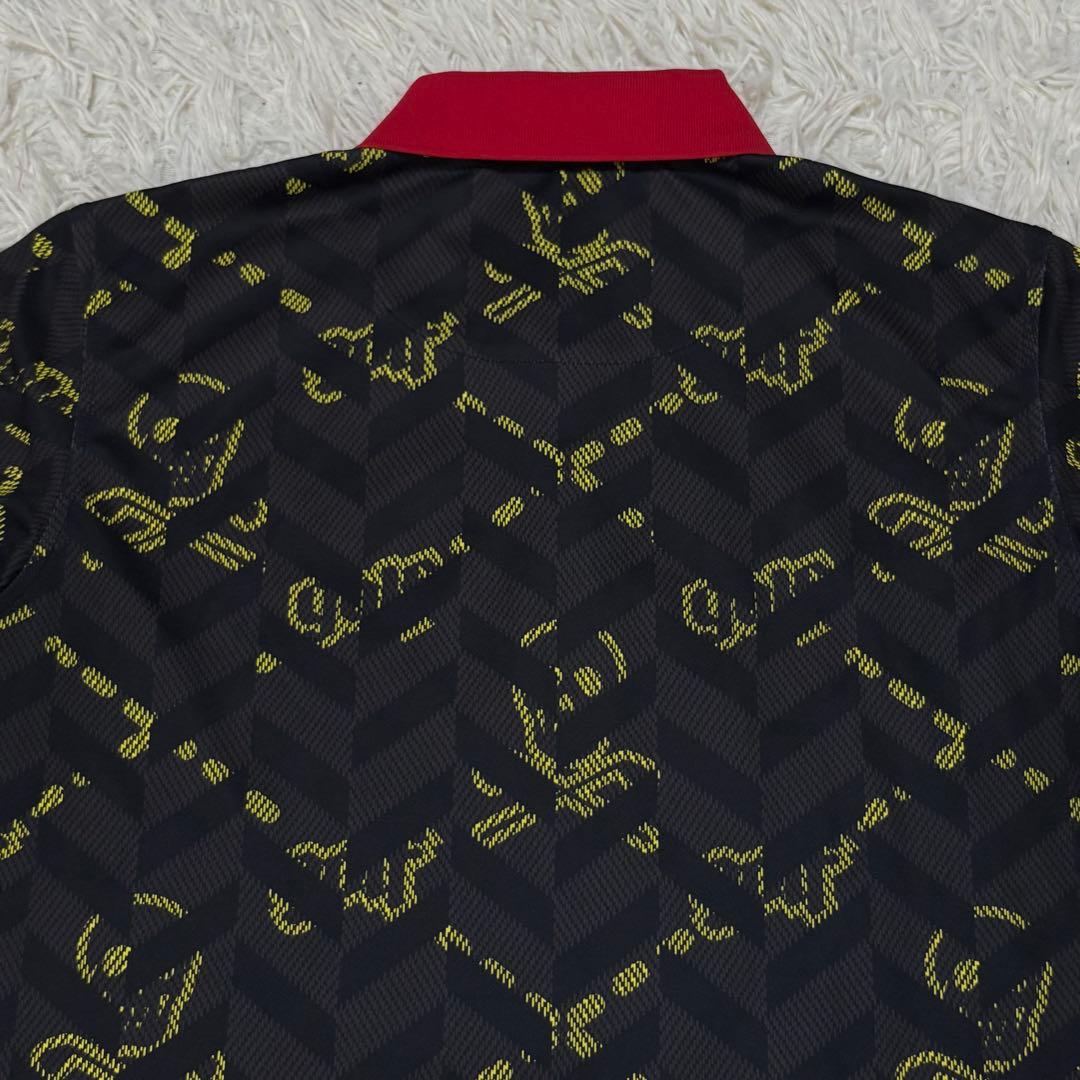 ✨美品✨MARK&LONA マークアンドロナ ポロシャツ 木村拓哉 ドクロ 総柄