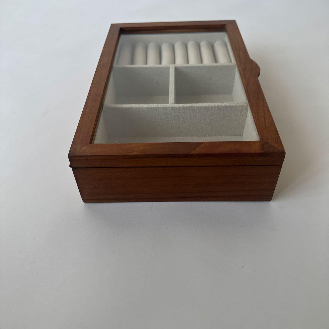 zara  木製ジュエリーボックス 3仕切り