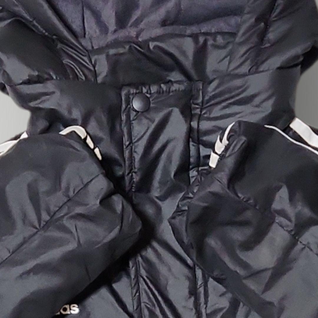 アディダス ベンチコート 160サイズ フード付き メンズS レディースM