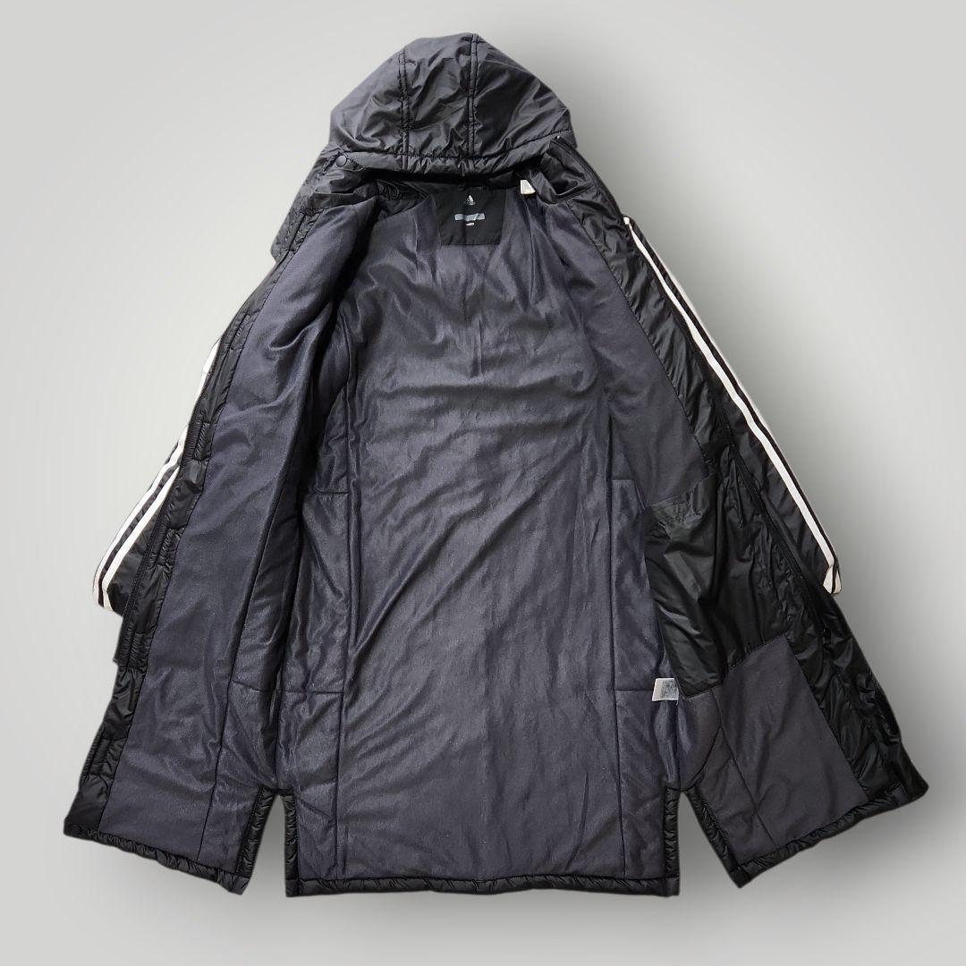 アディダス ベンチコート 160サイズ フード付き メンズS レディースM