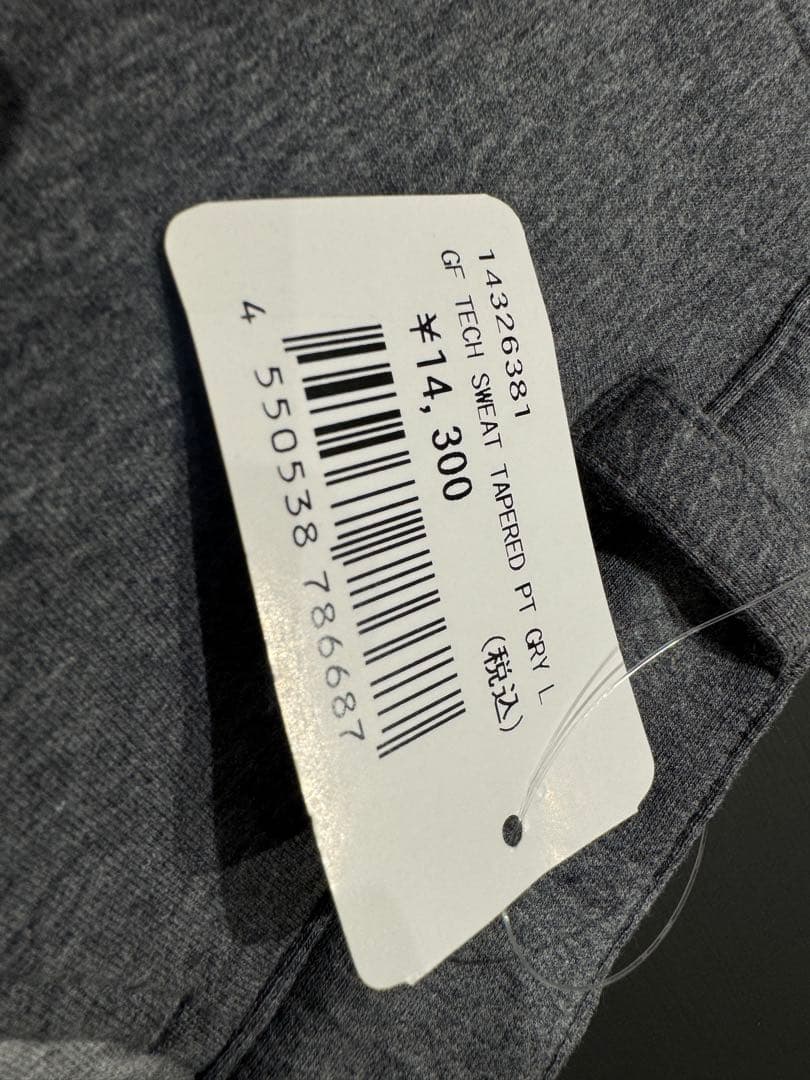 d*a様 【新品未使用】L テック スウェット テーパードパンツ グレー |