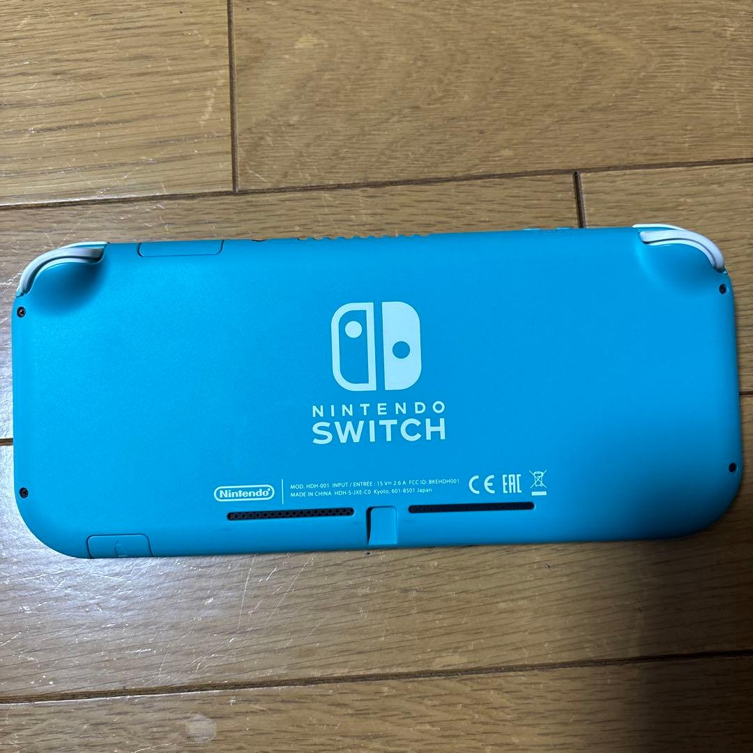Nintendo Switch Lite 青 本体 充電器 ケース付き