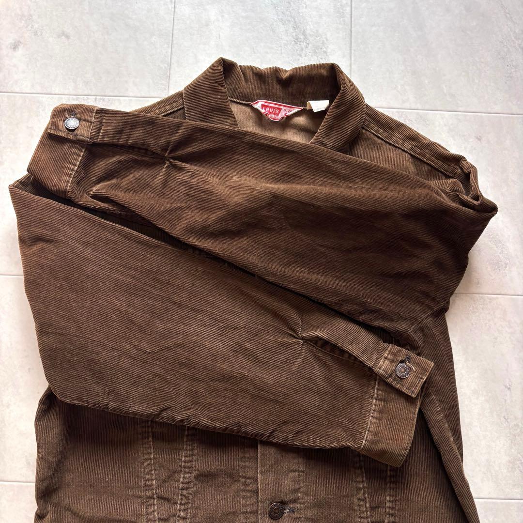 【ビンテージ】リーバイス 70505 コーデュロイジャケット 42 USA製