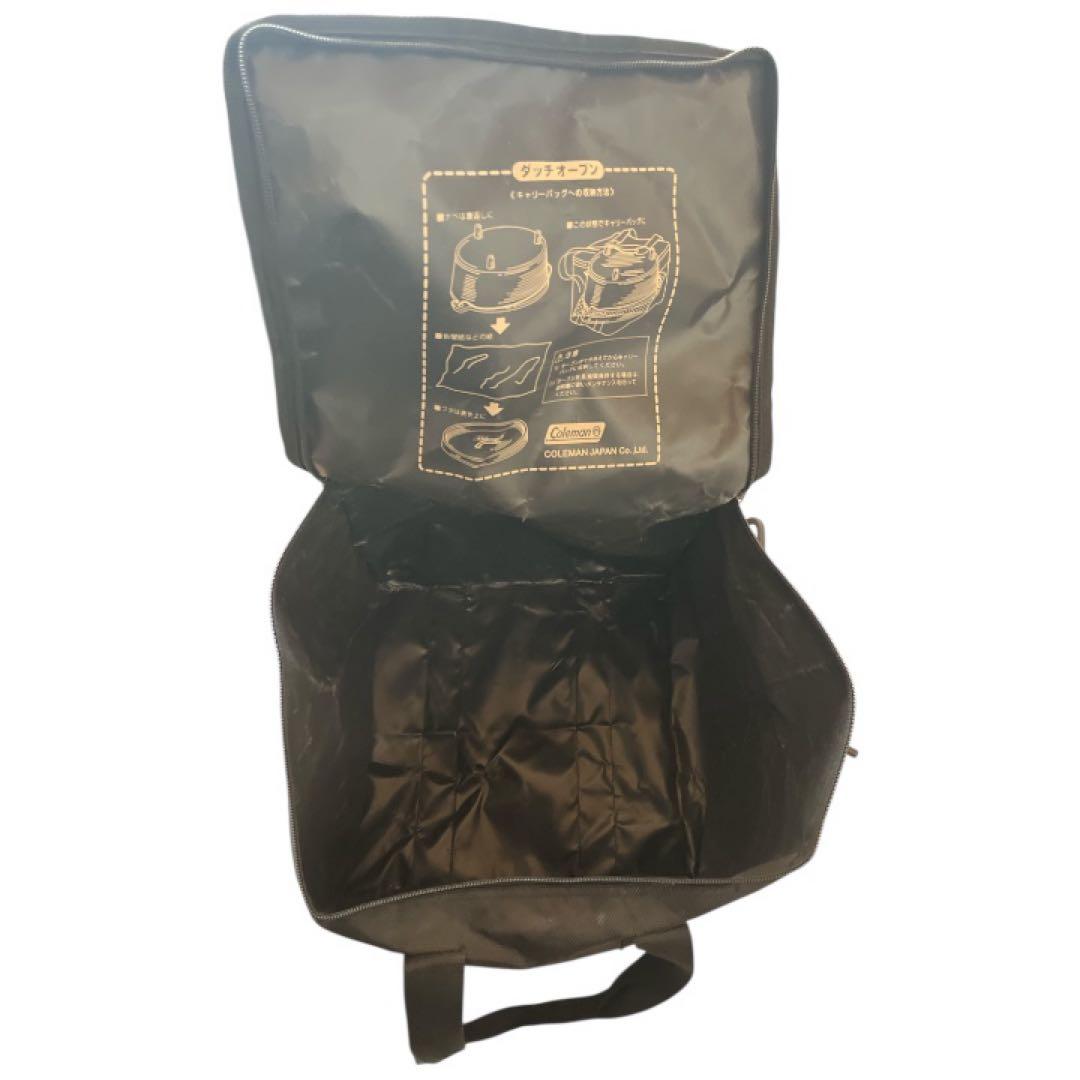 Coleman ダッチオーブン 12インチ ケース付 ほぼ未使用 キャンプ 鉄鍋