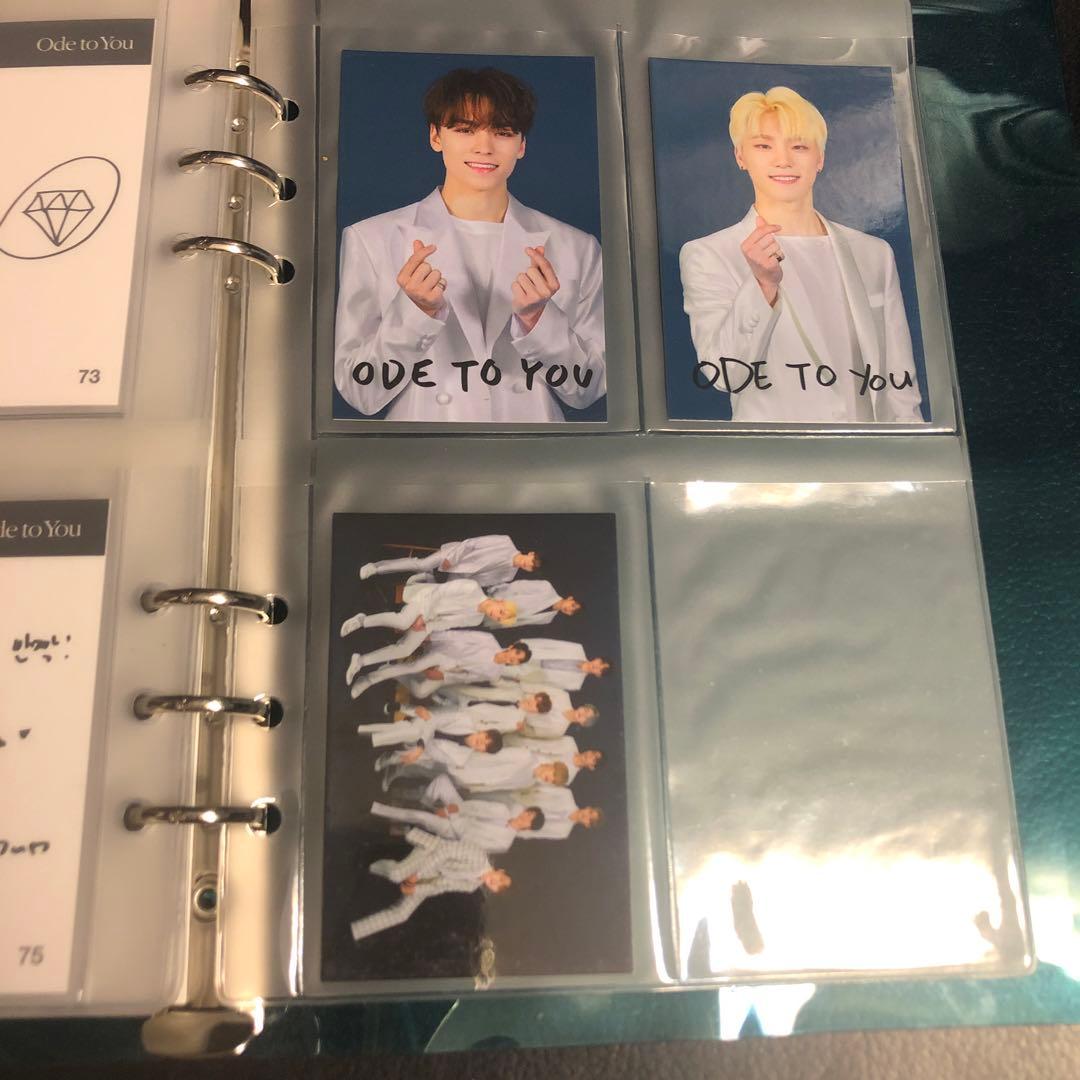 ode to you オデコン トレカ SEVENTEEN