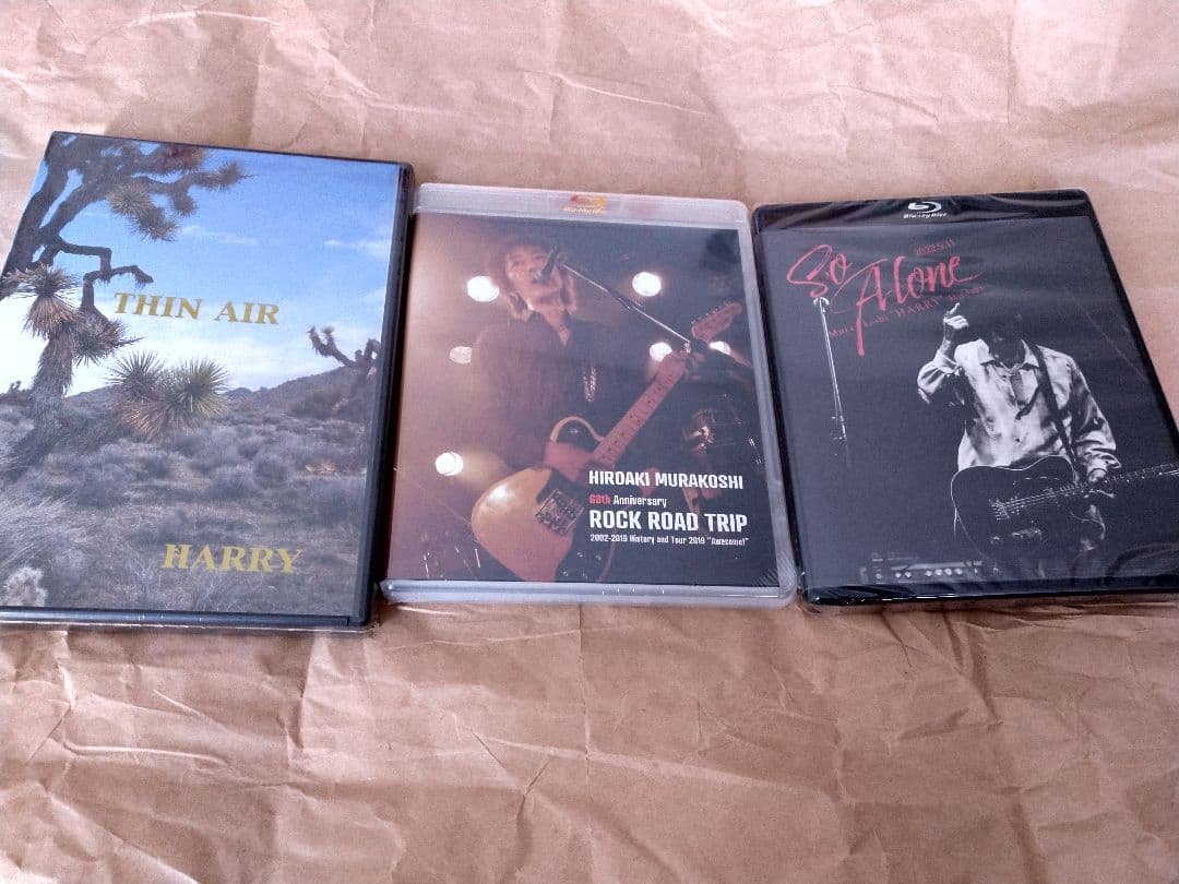 HARRY /村越弘明/未開封廃盤CD&DVD Blu-ray+オマケ