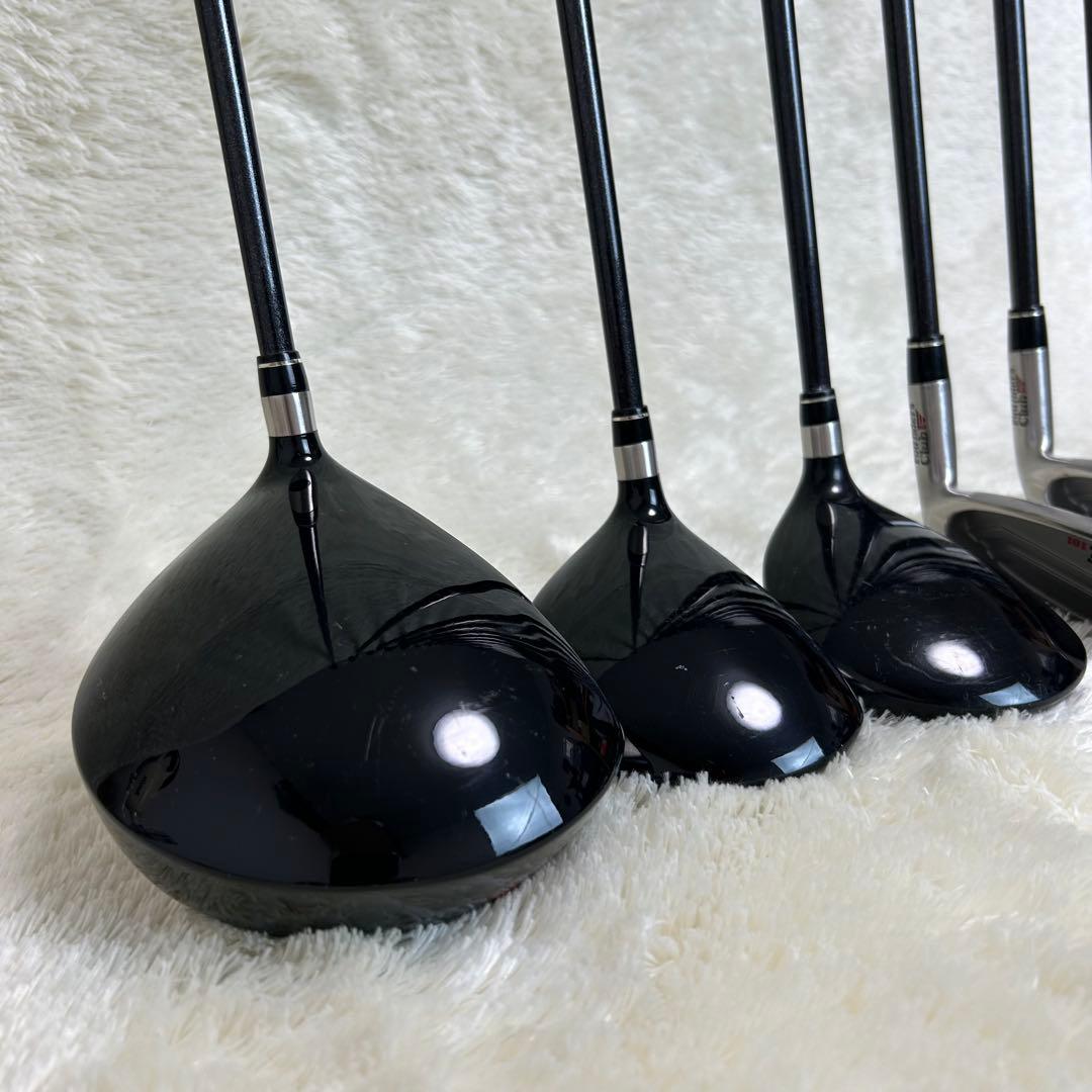 メンズ ゴルフクラブセット　ファウンダースクラブ/ダンヒルキャディバッグ　11本