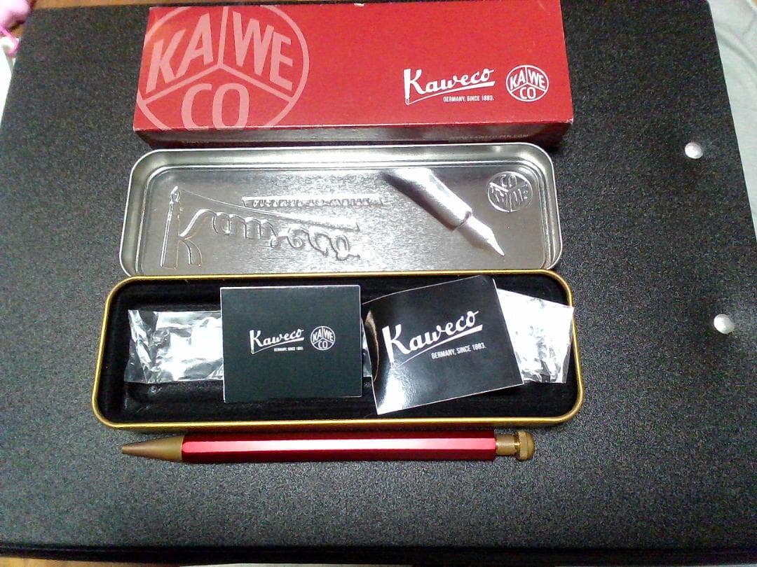 カヴェコスペシャルレッド　kaweco ボールペン　限定レッド