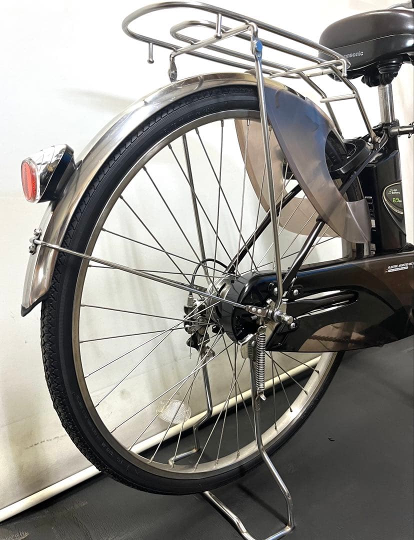 1年保証 送料無料　パナソニック　ビビEX 26インチ　茶色　電動アシスト自転車