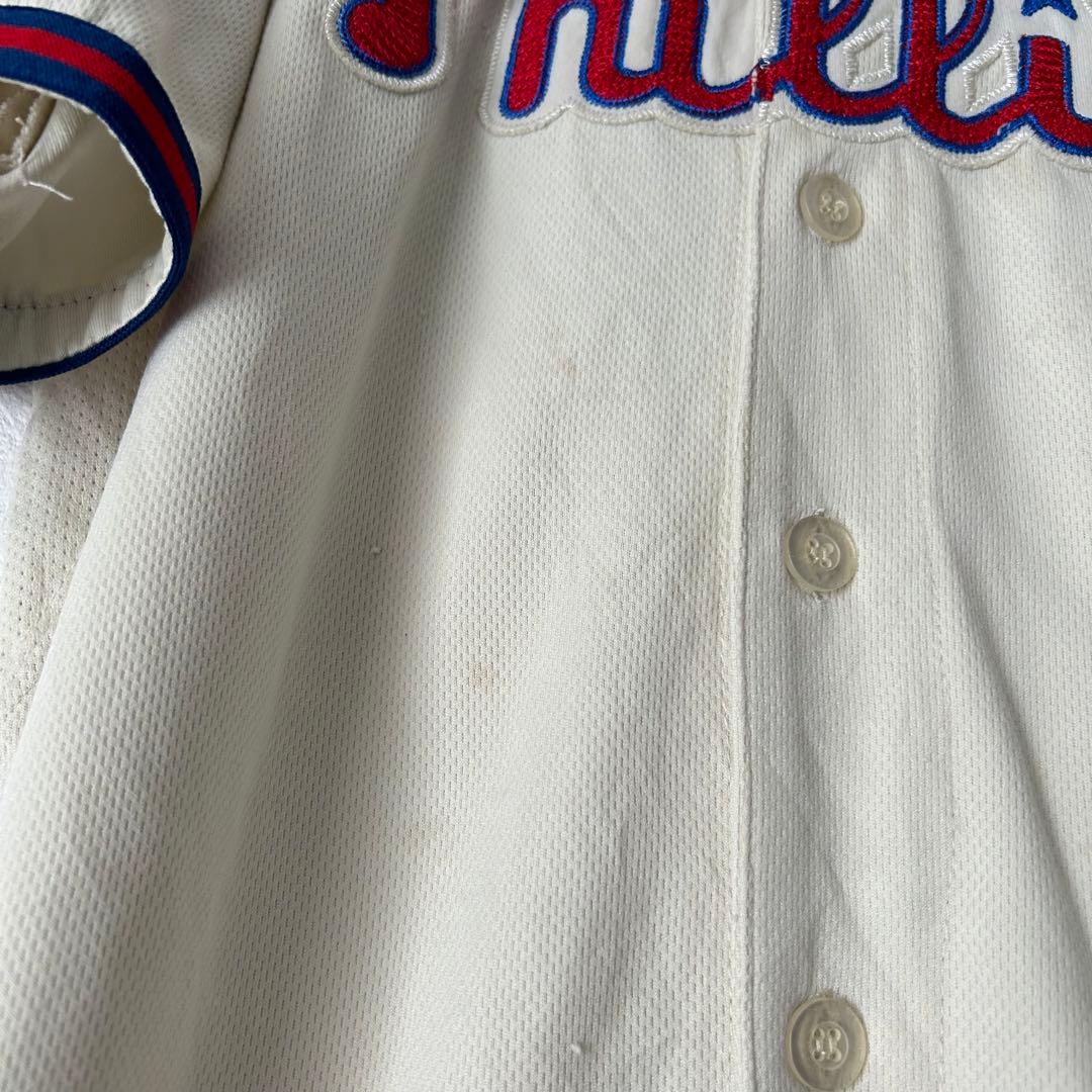 激レア majesticマジェスティック　フィリーズオーセンティックユニフォーム