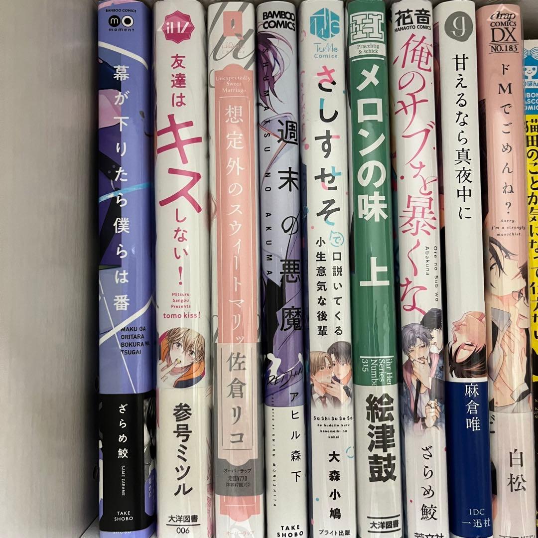 1冊100円 BL 65冊セット ナカまであいして 獄寺さん ピンクハートジャム