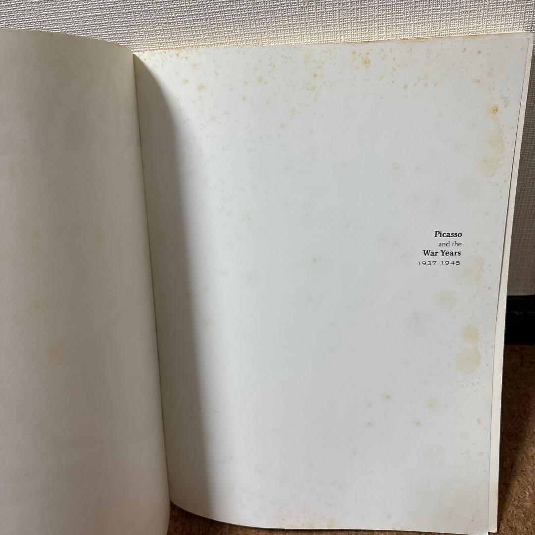 【ピカソ画集】PICSSSO AND THE WAR YEARS